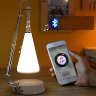10536 Светодиодная настольная лампа+Bluetooth+ зарядное устройство
