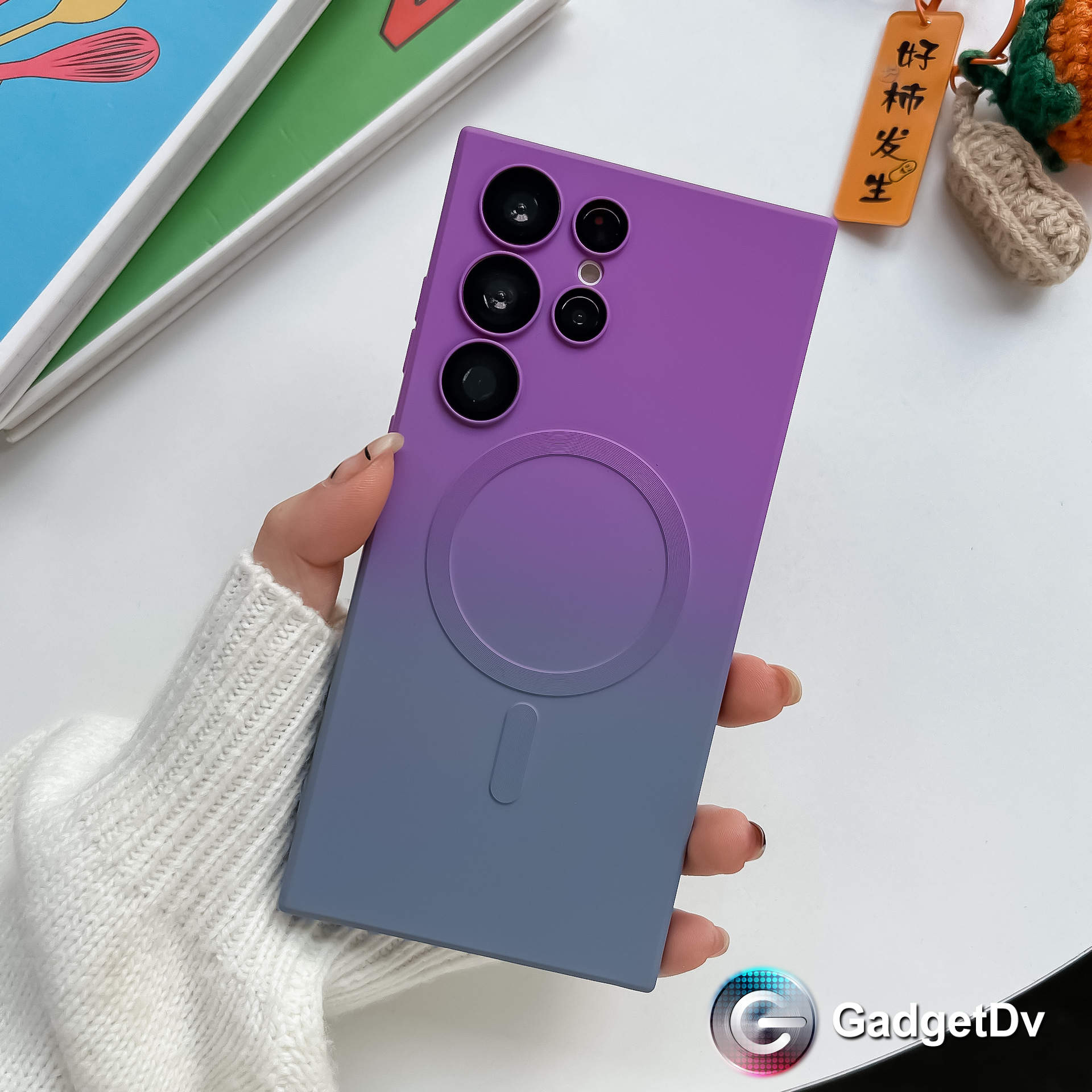 23159 Samsung S23 Ultra защитная крышка-чехол, градиент