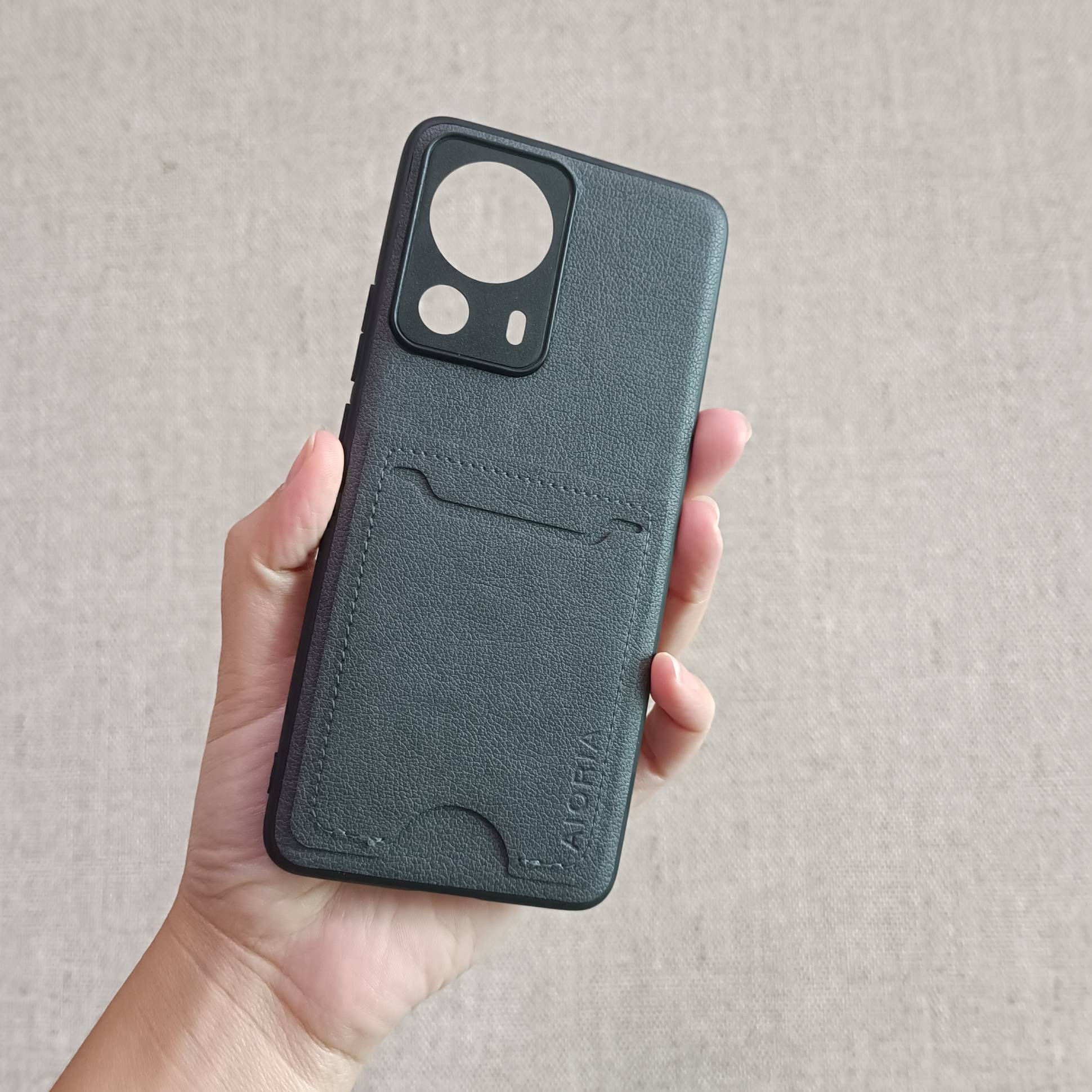 23269 Xiaomi 13lite, с кармашком защитная крышка-чехол