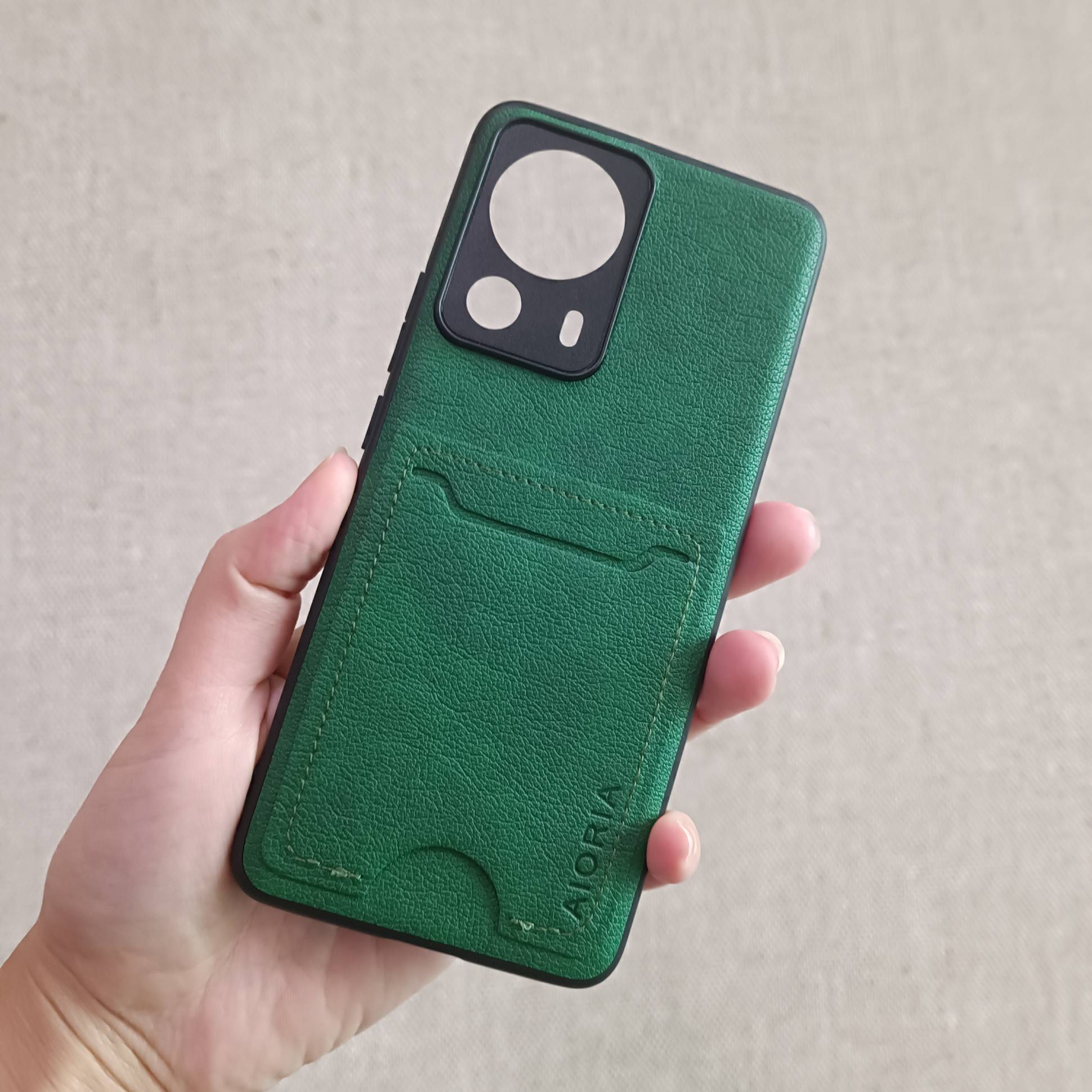 23269 Xiaomi 13lite, с кармашком защитная крышка-чехол