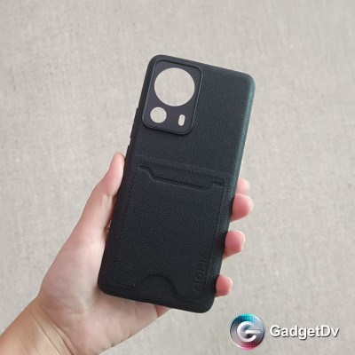 23269  Xiaomi 13lite, с кармашком защитная крышка-чехол