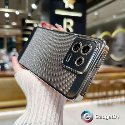 23621 Xiaomi 13, защитная крышка-чехол, пластик блестящий