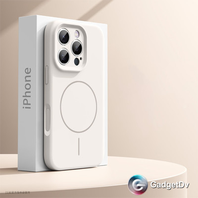 38308 iPhone 16 ProMax защитная крышка-чехол однотонный