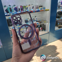 38505  iPhone 16Plus защитная крышка-чехол прозрачная с окантовкой