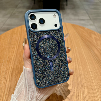39243 iPhone 16 защитная крышка-чехол Swarovski с MagSafe