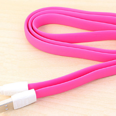 5-1133 Кабель USB lightning, 1m (розовый) 5-1133 USB iPhone5 1m (розовый)