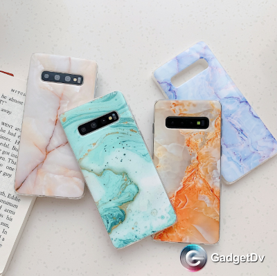 60068  Защитная крышка Samsung S9 Plus, "Мрамор"