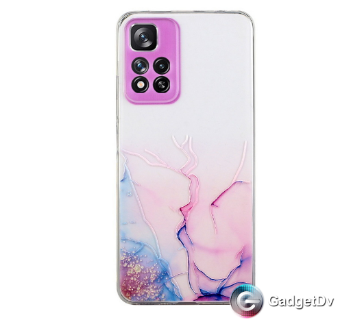 20646 Xiaomi Poco X3 защитная крышка-чехол, разводы