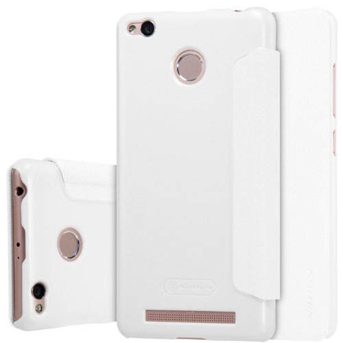 9331 Xiaomi Redmi 3 Чехол-книжка (белый)