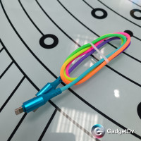 38193 Кабель USB lightning 1m, шнурок