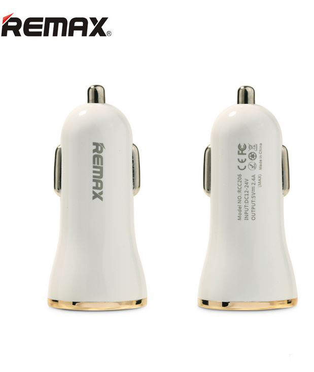 5-969 АЗУ USB*2 3,4А Remax (золотой)