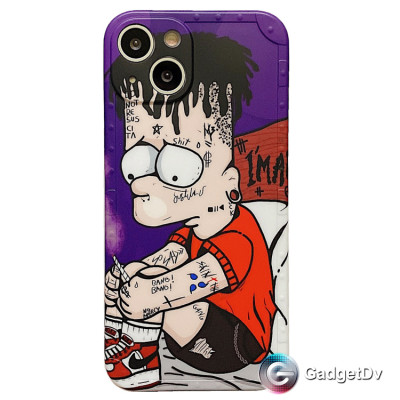 84934  iPhone 11 защитная крышка-чехол силикон с рисунком