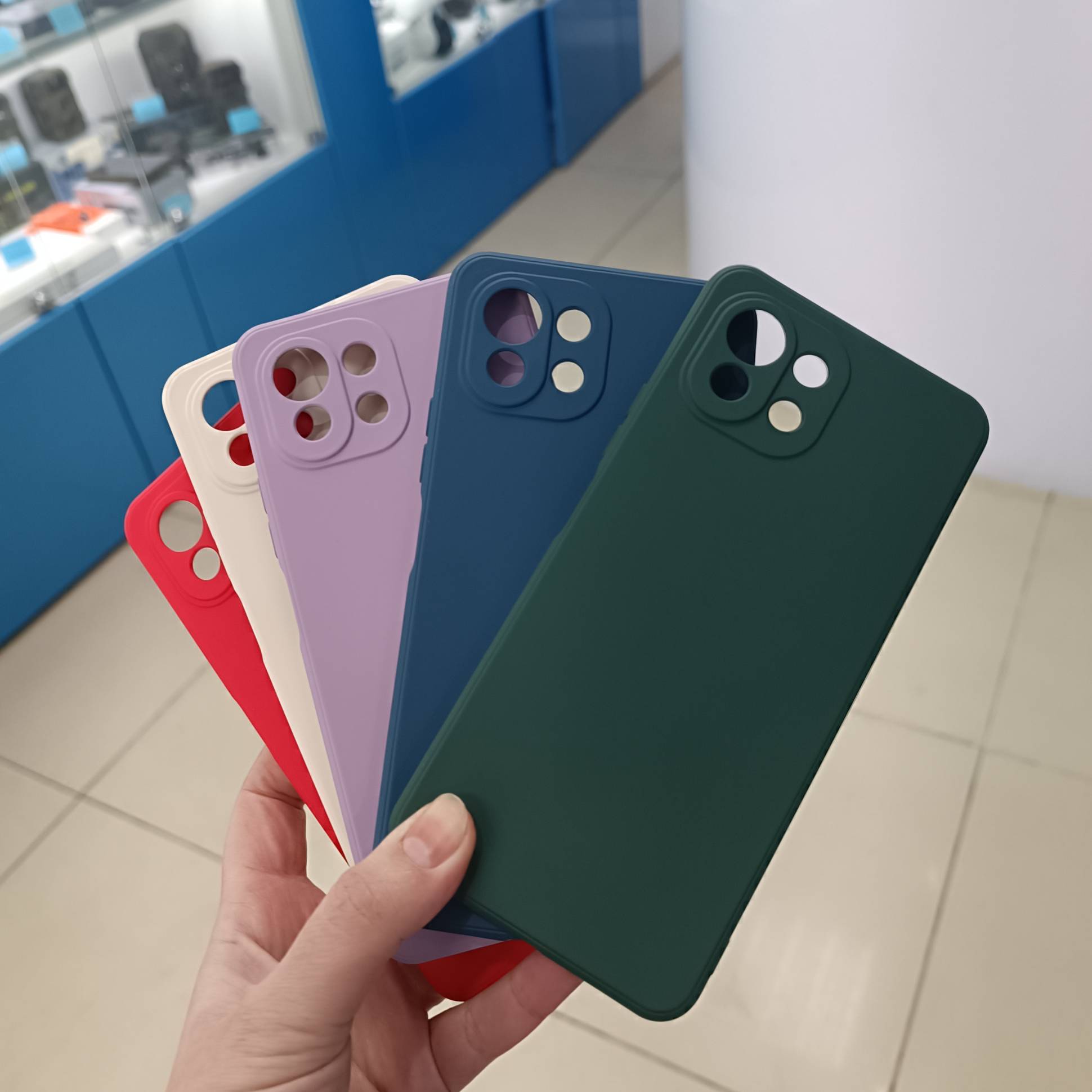 40017 Xiaomi11 lite защитная крышка-чехол, Silicone Case