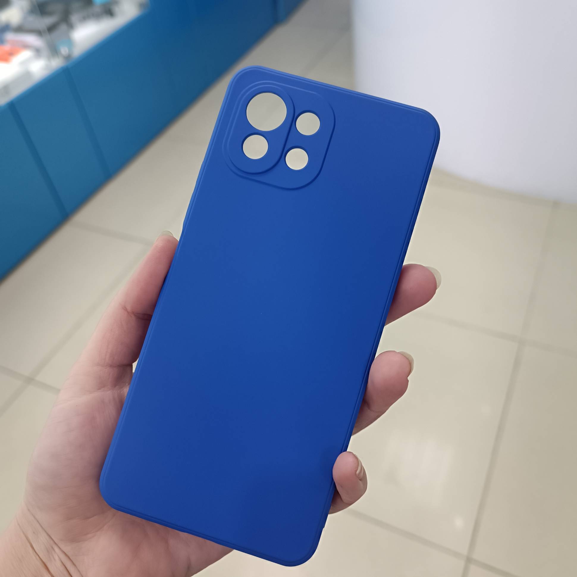 40017 Xiaomi11 lite защитная крышка-чехол, Silicone Case