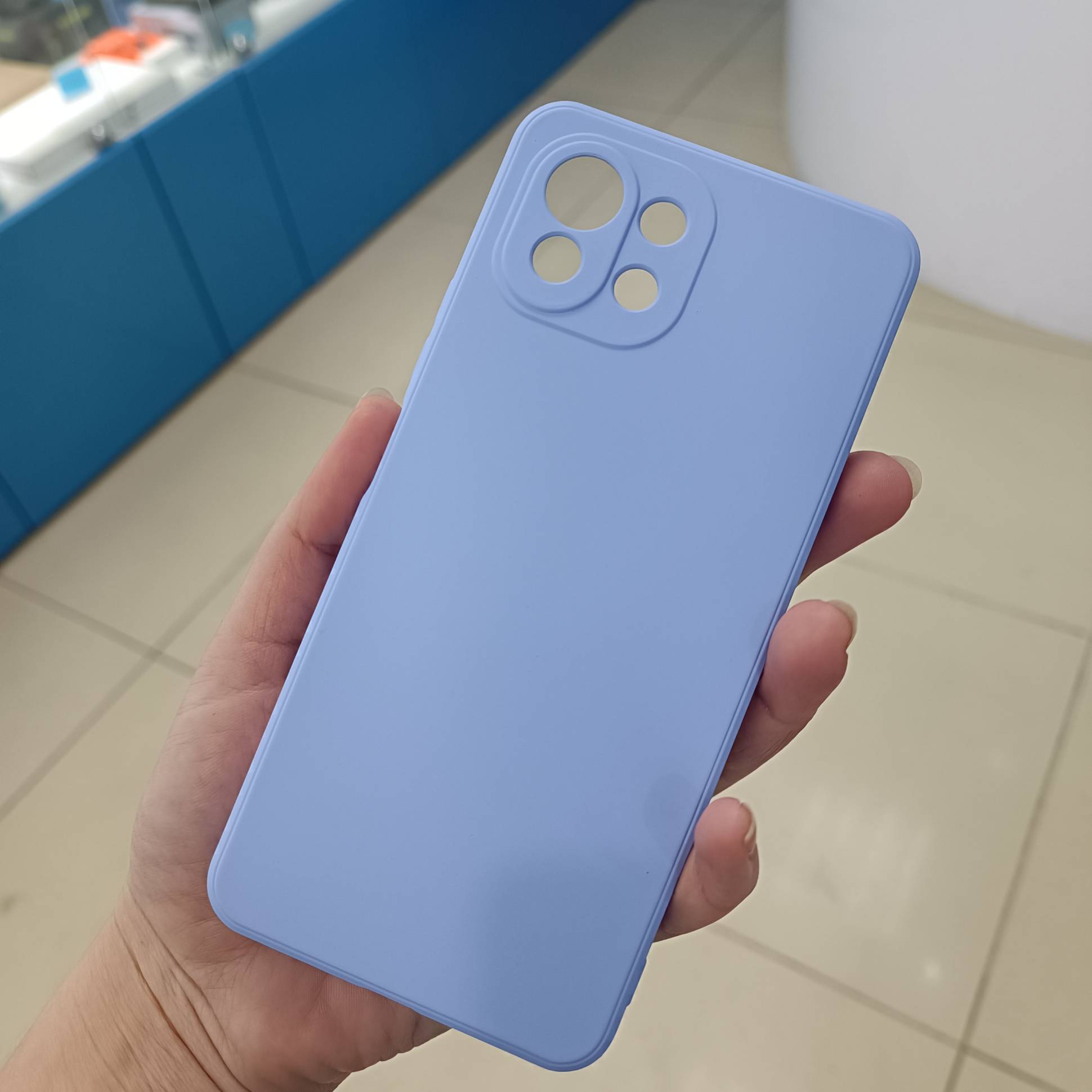 40017 Xiaomi11 lite защитная крышка-чехол, Silicone Case