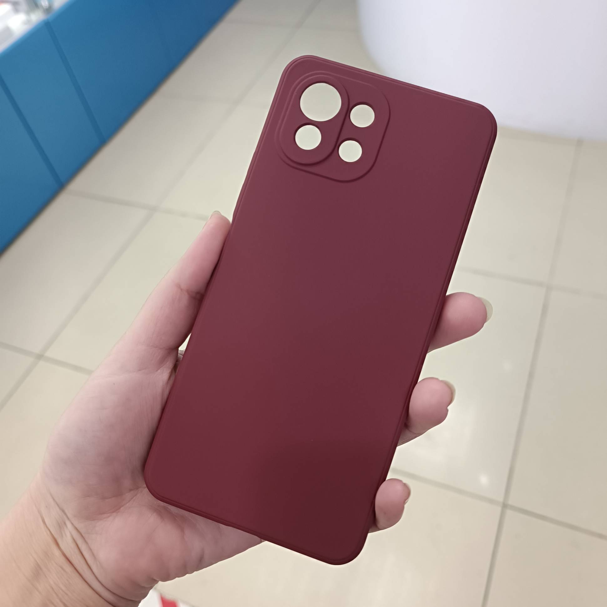 40017 Xiaomi11 lite защитная крышка-чехол, Silicone Case