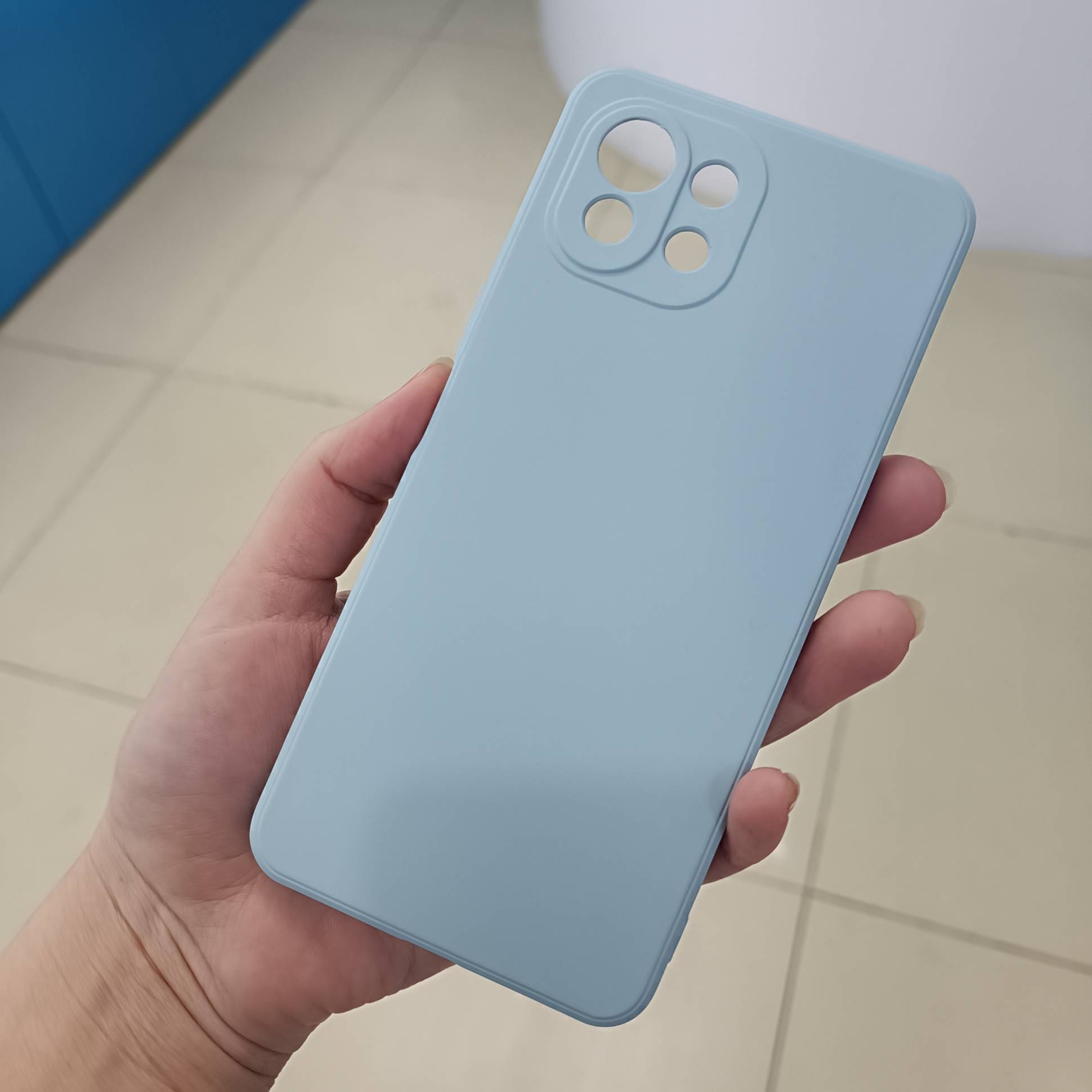 40017 Xiaomi11 lite защитная крышка-чехол, Silicone Case