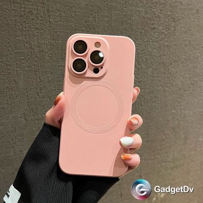 22072  iPhone 12 защитная крышка-чехол, магнитная, силикон.