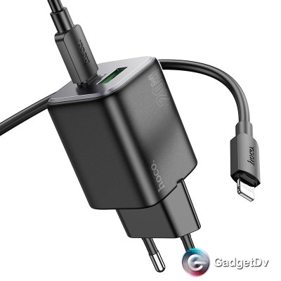 32010 СЗУ 20W + кабель USB-C to iPhone, Hoco N41 32010 СЗУ 20W + кабель USB-C to iPhone, Hoco N41