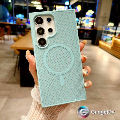 36002 Samsung S24, защитная крышка-чехол, блестки