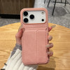 38941 iPhone 17Pro защитная крышка-чехол с картхолдером под кожу