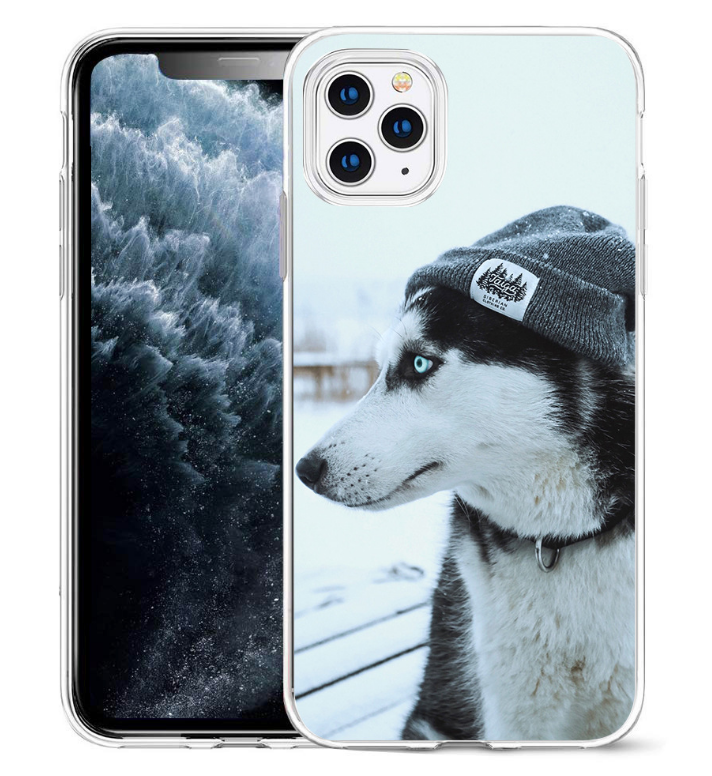 84941 iPhone 11Pro защитная крышка-чехол, силикон с рисунком