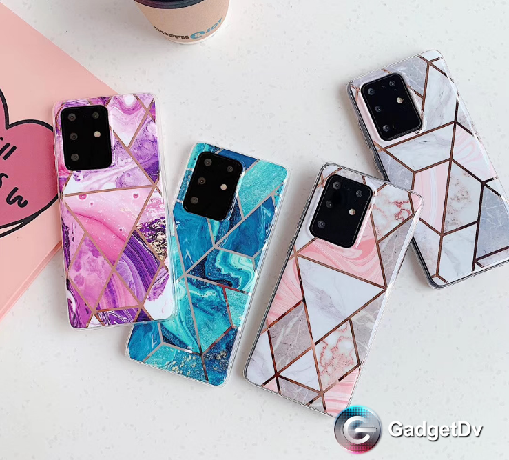 88178 Samsung S20 защитная крышка-чехол "Мрамор"