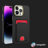 23624 Защитная крышка iPhone 15 Pro Max с картхолдером плотный силикон