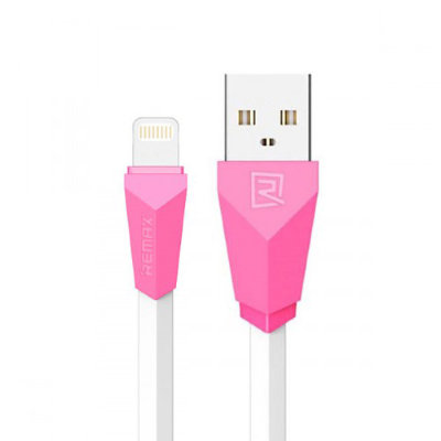 2787 Кабель USB lightning, Remax (розовый) RC-030i 2787 Кабель USB iPhone5 Remax (розовый) RC-030i