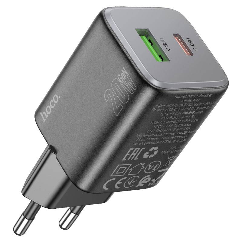 32011 СЗУ USB 20W Hoco N41
