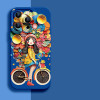 37087 iPhone13 ProMax защитная крышка-чехол, с рисунком