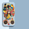 37087 iPhone13 ProMax защитная крышка-чехол, с рисунком