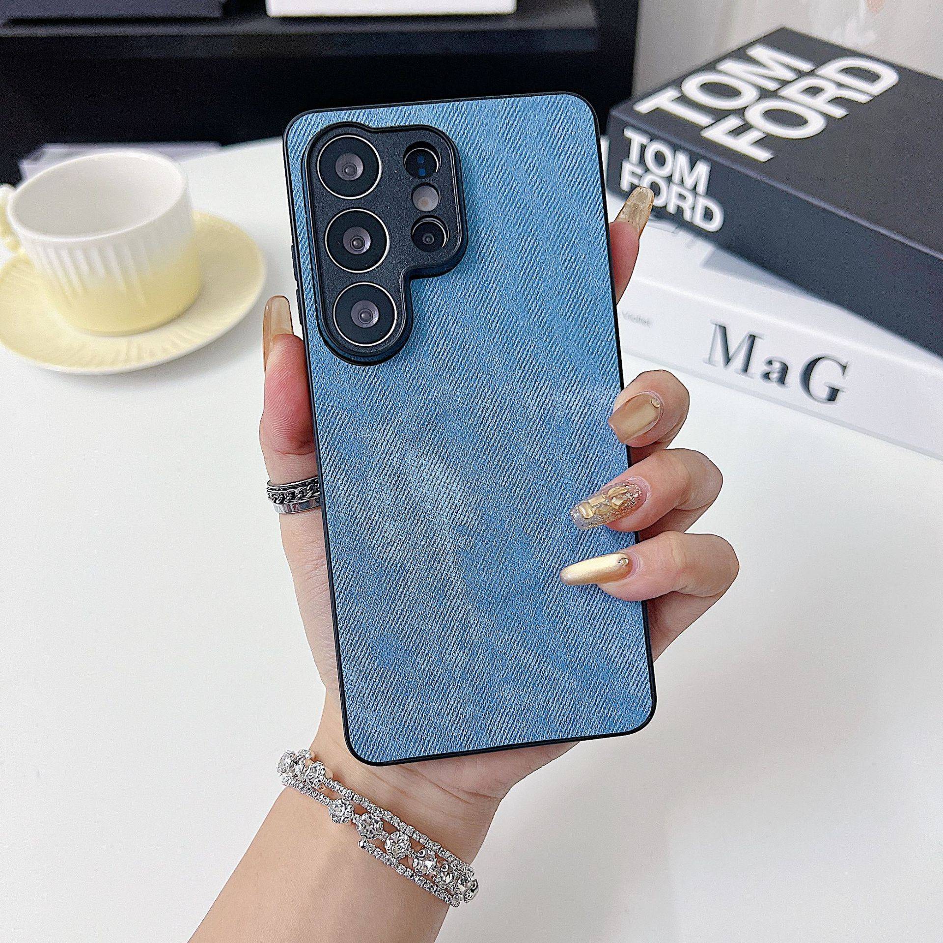 38818 Samsung S26Ultra защитная крышка-чехол ткань