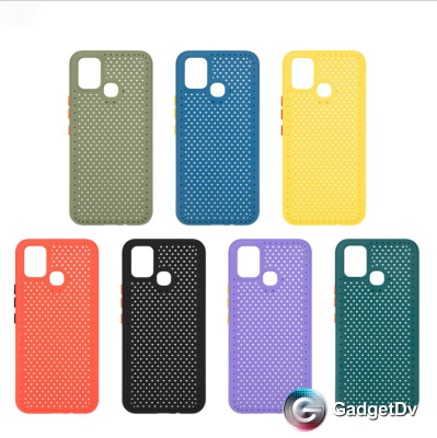 60775 Защитная крышка Xiaomi Redmi 9T, силикон перфорированный