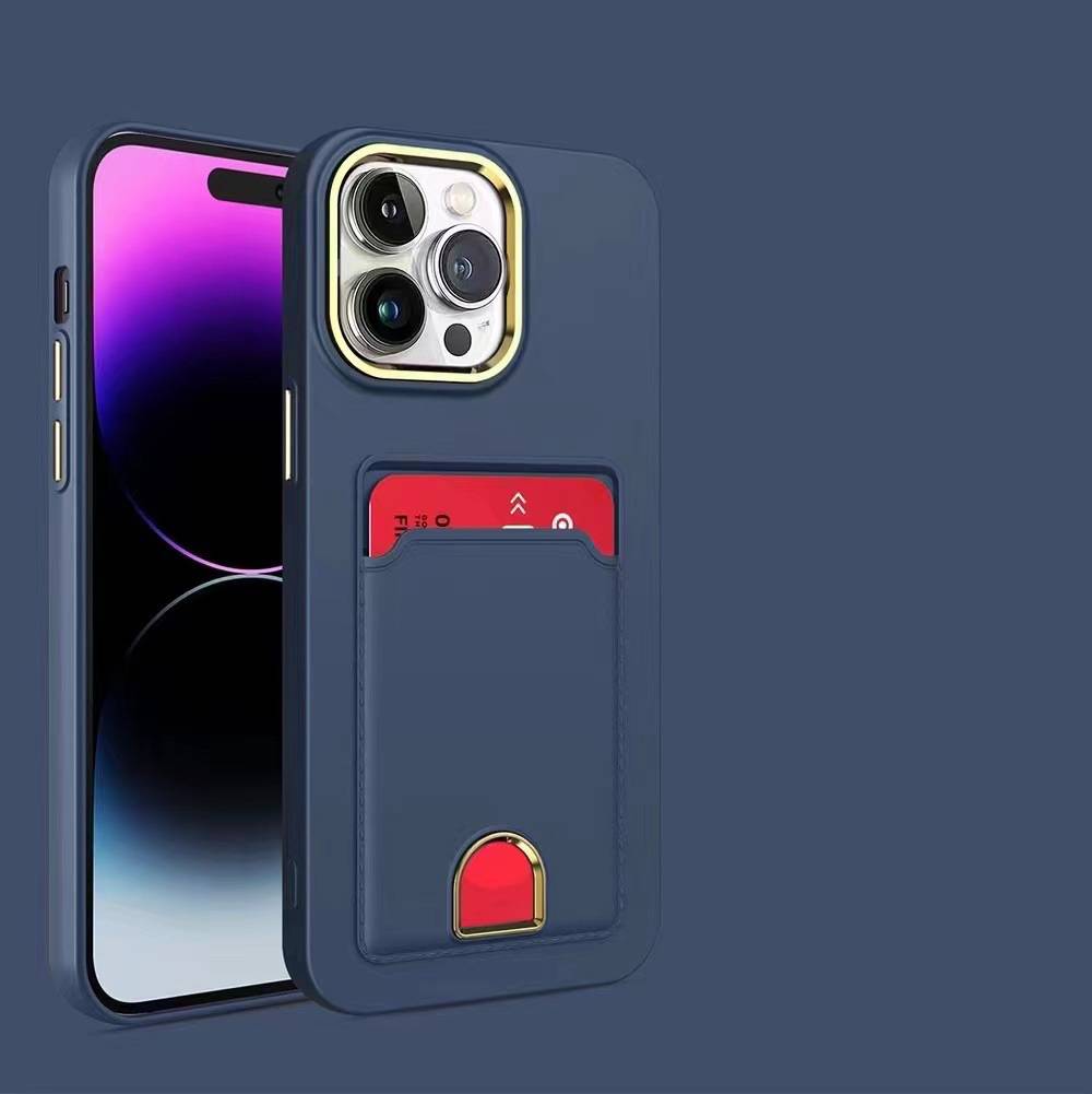 23625 iPhone 15Pro защитная крышк-чехол с картхолдером