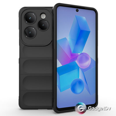 27019 Infinix Smart 8 защитная крышка-чехол, фактурный силикон
