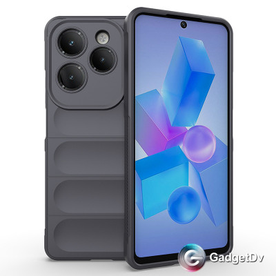27019 Infinix Smart 8 защитная крышка-чехол, фактурный силикон
