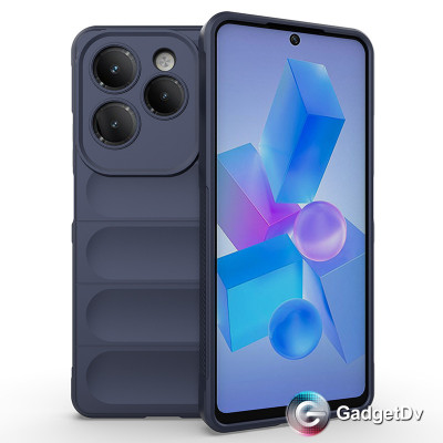 27019 Infinix Smart 8 защитная крышка-чехол, фактурный силикон
