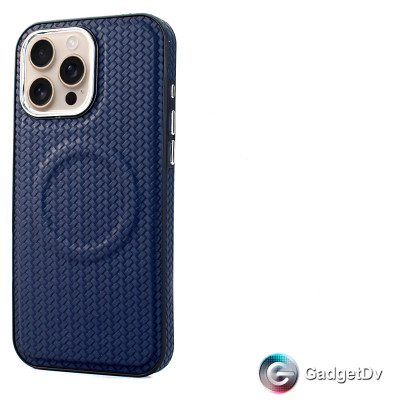 37086  iPhone 12/12Pro защитная крышка-чехол, плетеный