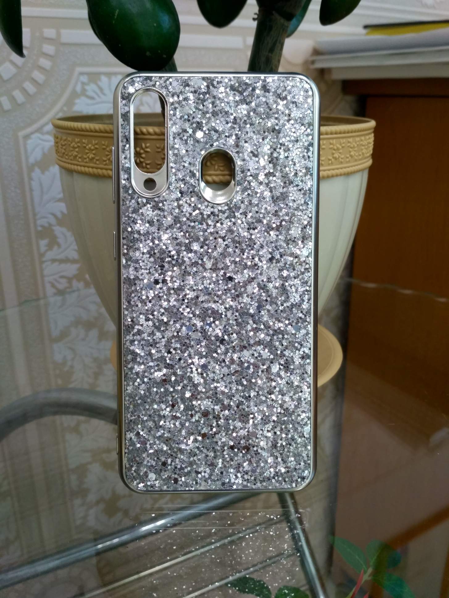 11030 Защитная крышка Samsung A60, паетки