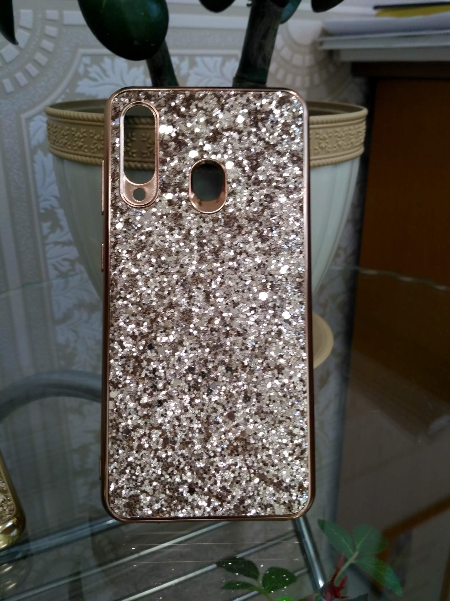 11030 Защитная крышка Samsung A60, паетки