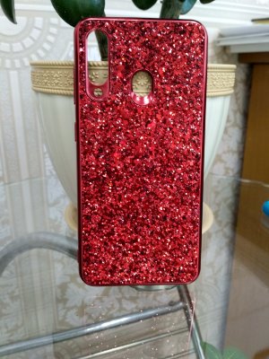 11030 Защитная крышка Samsung A60, паетки