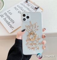 60177  iPhone 11 защитная крышка-чехол, силикон прозрачный срисунком+кольцо