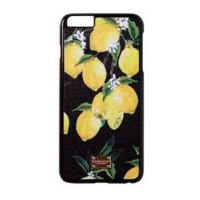 9023 iРhone7+ Защитная крышка пластиковая Dolce & Gabbana (черный лимон)