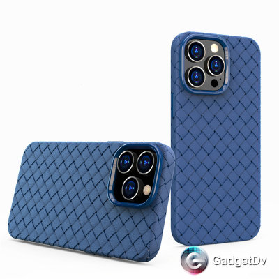 22075  iPhone 12/12Pro защитная крышка-чехол, плетеная