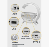 23375 Портативная Bluetooth колонка с функцией ночника и беспроводной зарядки Borofon DR08