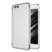 4245 Xiaomi Mi 6 Защитная крышка пластиковая (серебро)