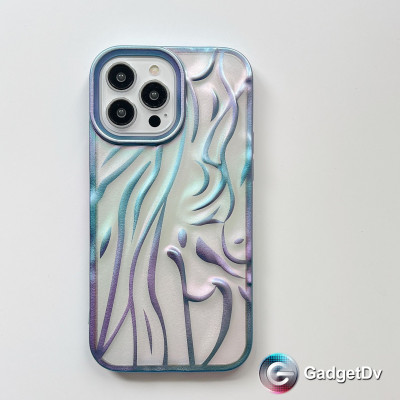 33016  iPhone 15Pro защитная крышка-чехол, узоры