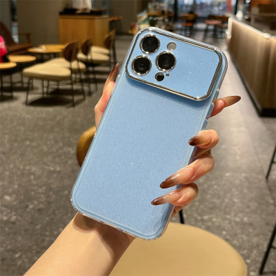 38006  iPhone 15 Защитная крышка мелкие блестки