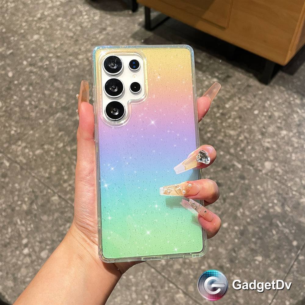 38282 Samsung S25 Ultra защитная крышка-чехол, перелив
